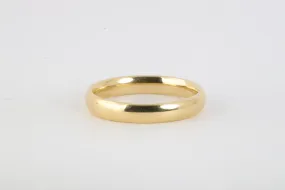 18k Yellow Gold Wedding Band Size 11.25 (6.52g.)