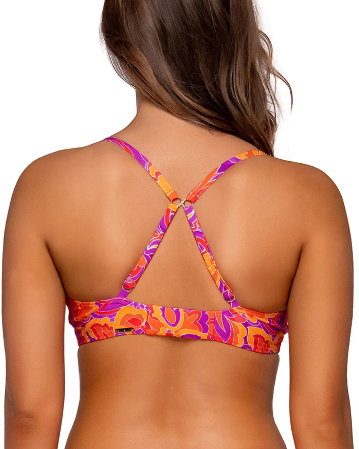 2023 Sunsets Pele Kauai Keyhole Underwire D  Cup Bikini Top - 54