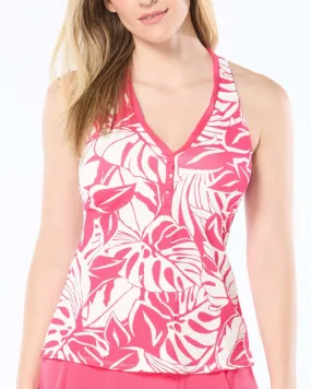 2024 Beach House Jungle Palms Claire Tankini Top - H7d568