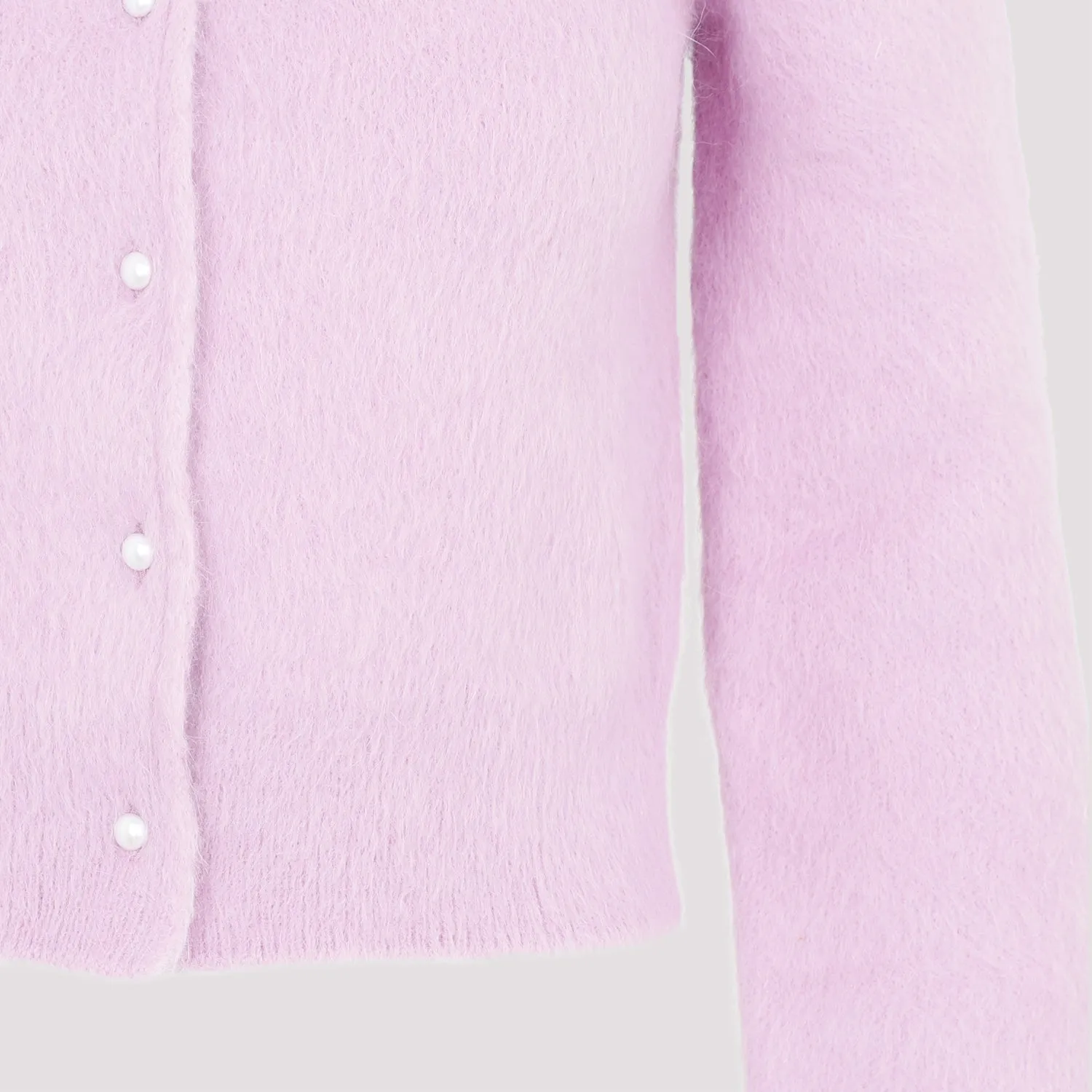 Acid Lavander Angora Cardigan