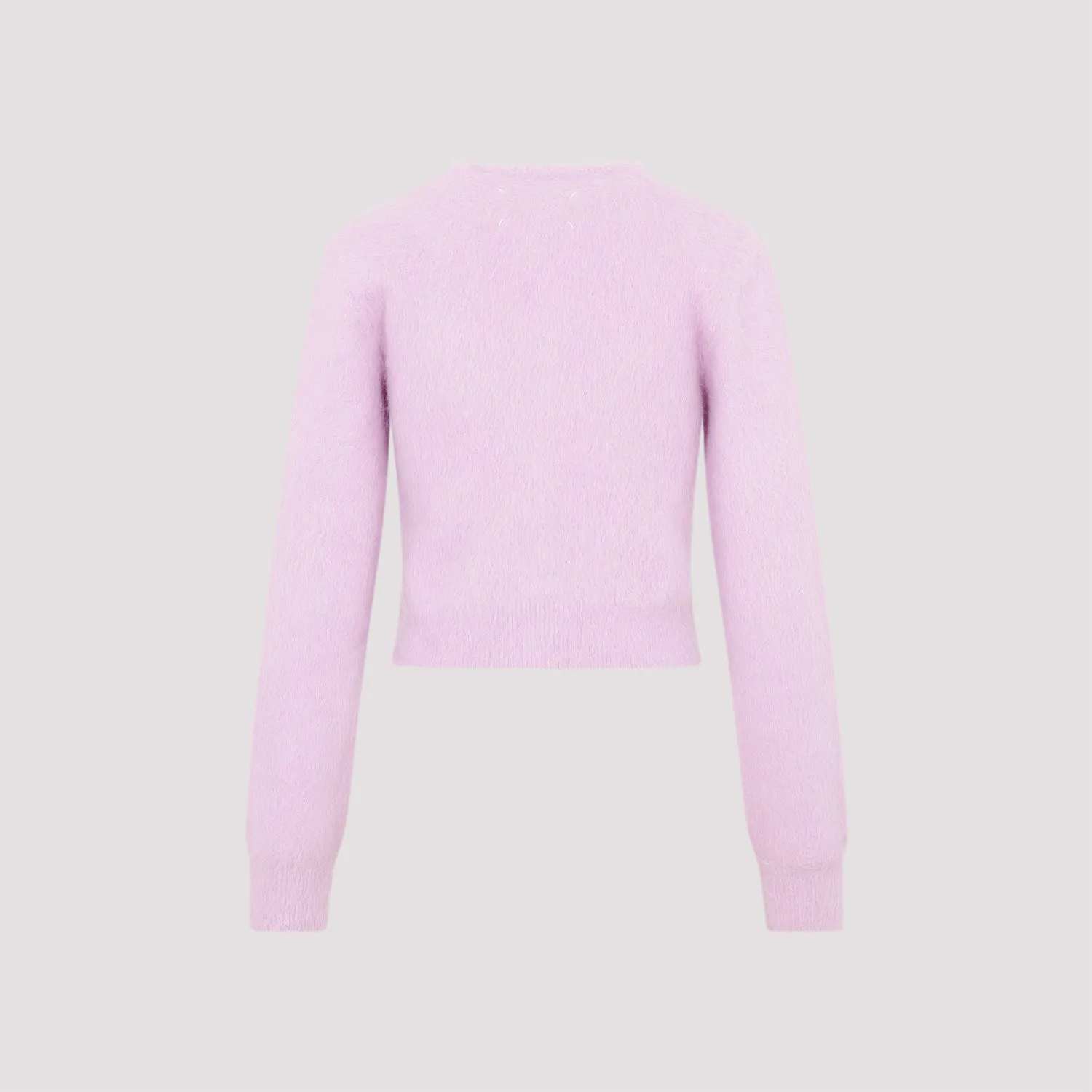 Acid Lavander Angora Cardigan