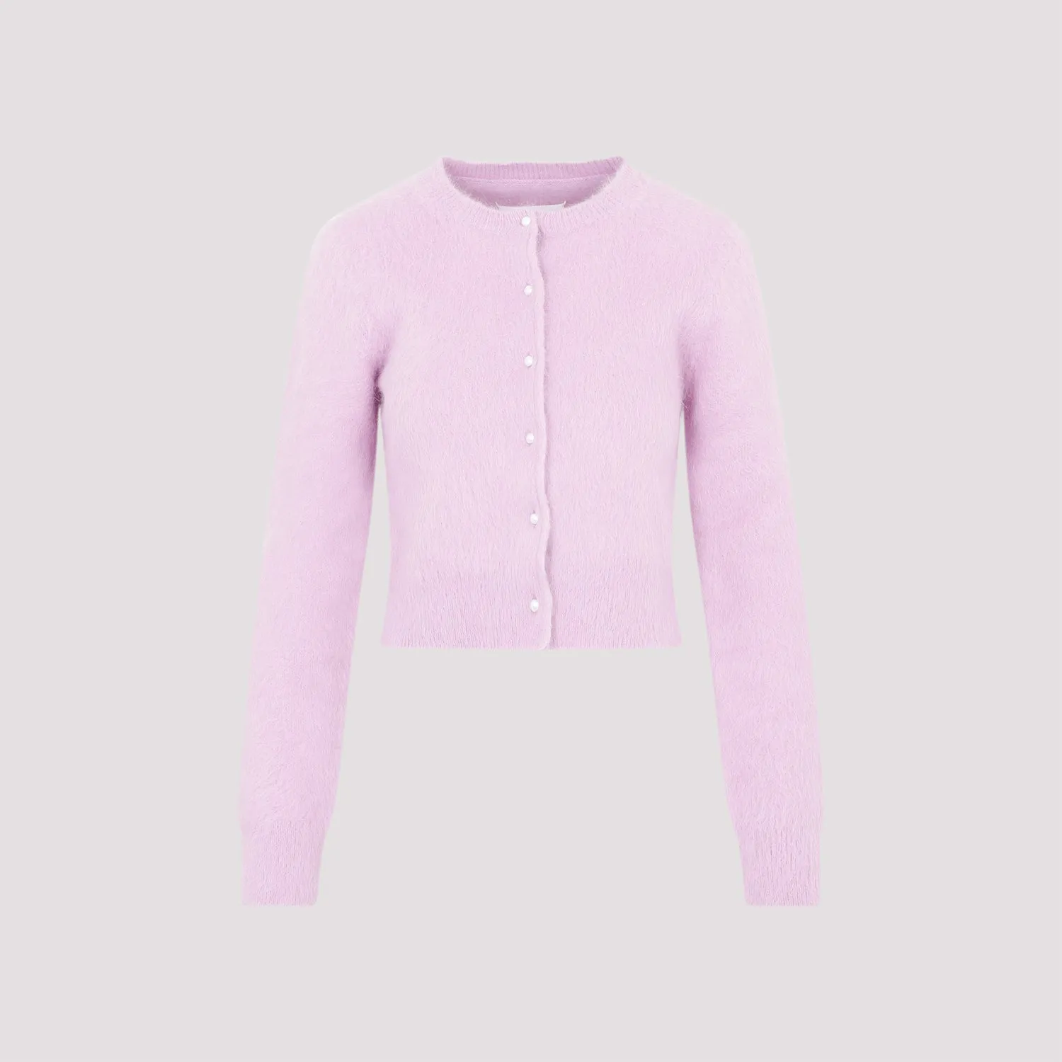 Acid Lavander Angora Cardigan