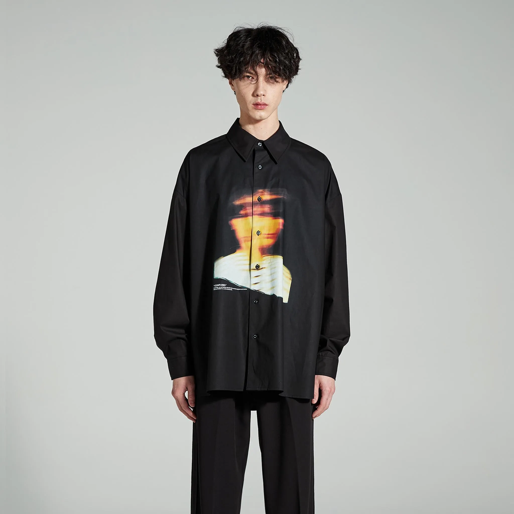 ADD Mayday 19 Graphic Avantgarde Shirt Black