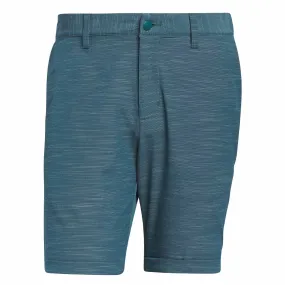 adidas Cuffed Textured Golf Shorts - Arctic Night