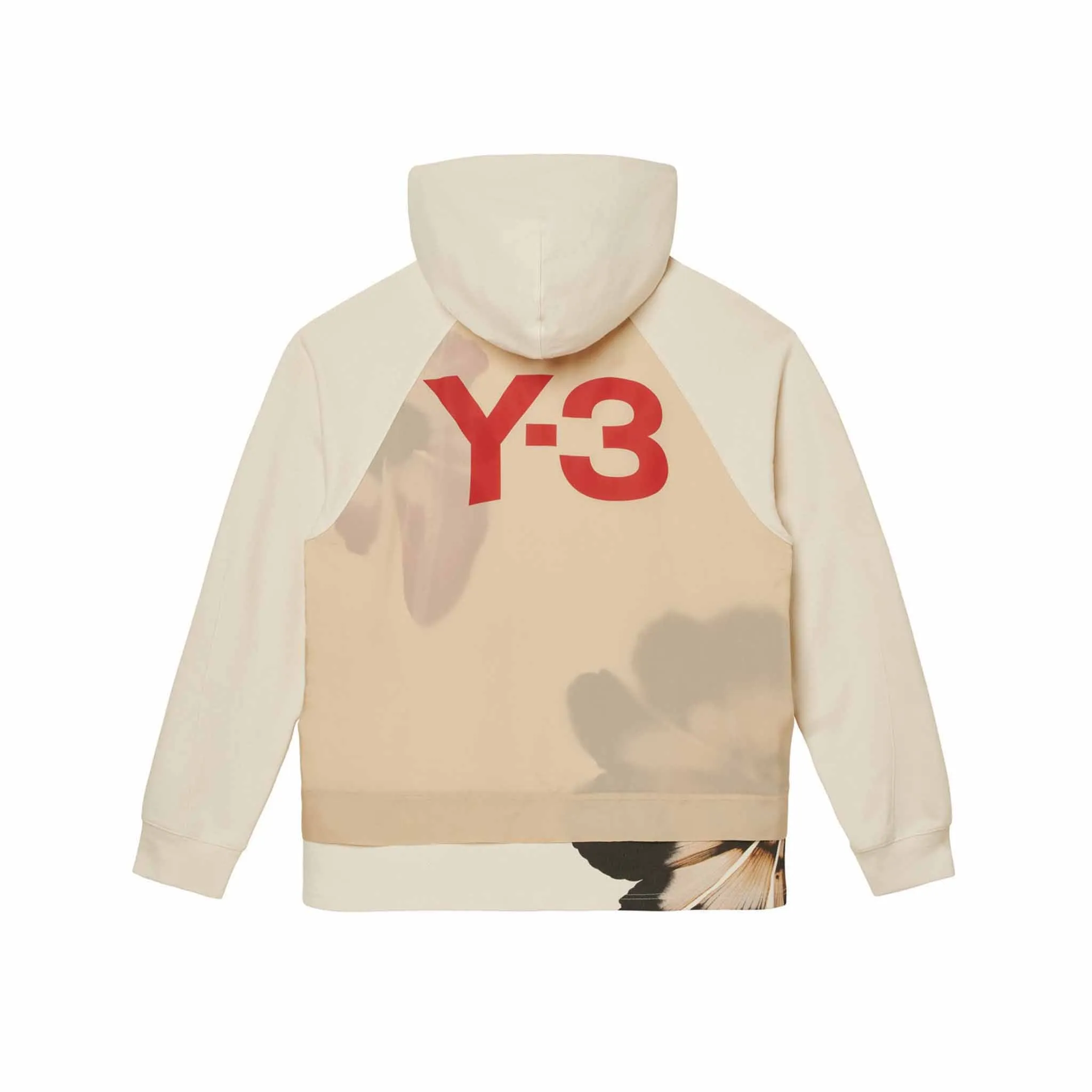 ADIDAS Y-3 CH3 Raw Terry GFX Hoodie White