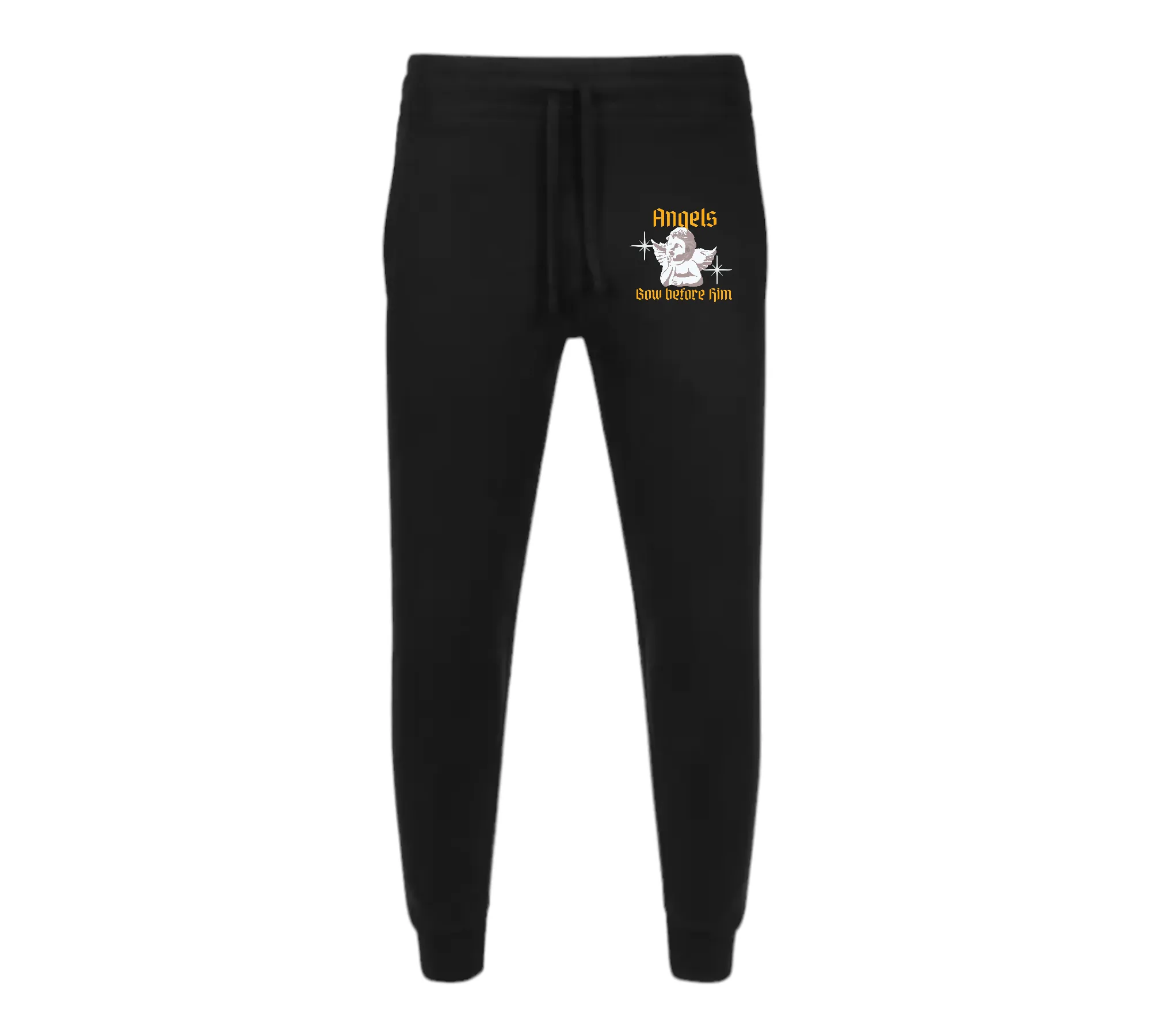 Angels Bow Before Him Premium Unisex Jogger