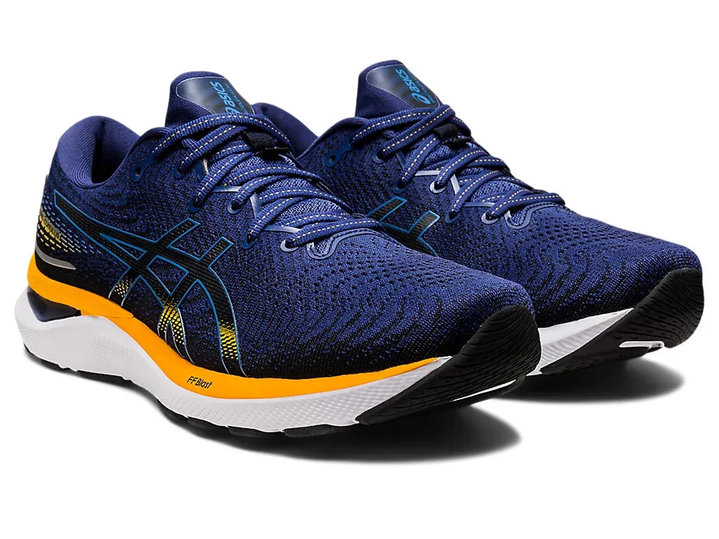 Asics Men's GEL-CUMULUS 24 Wide - DEEP OCEAN/AMBER