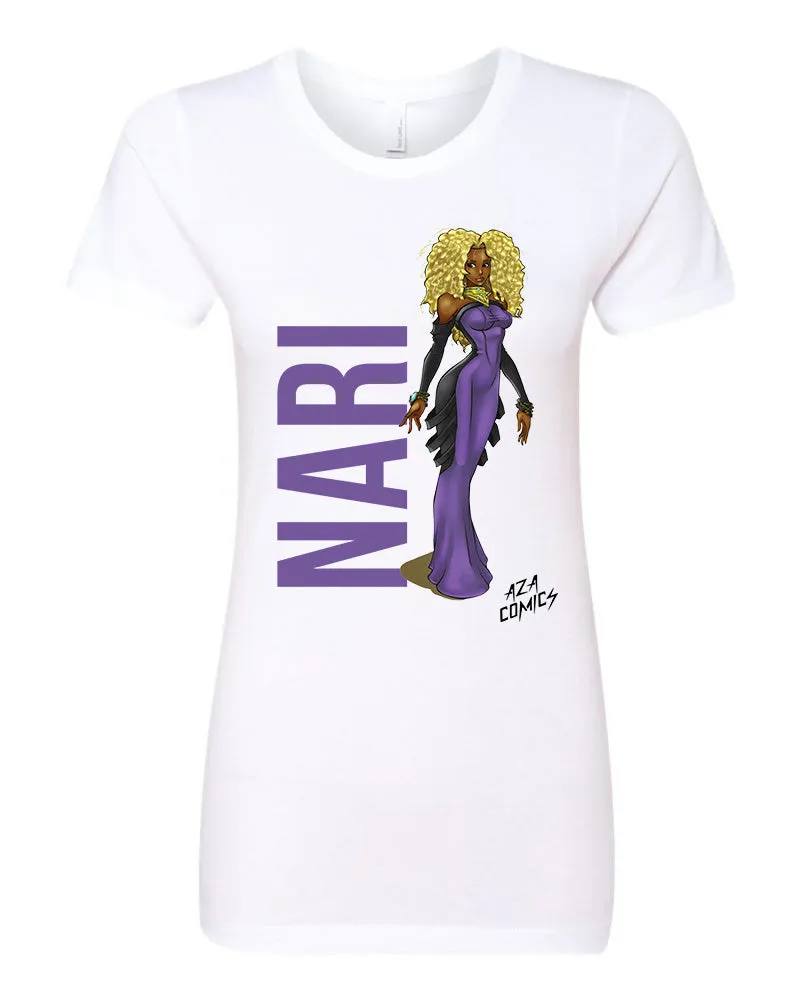 Aza Comics Oracle Nari The Keepers Women's Graphic Tee