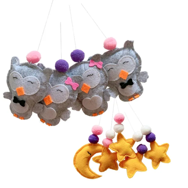 Baby Star Mobile Rattles 0-12 Crib Activity Toys