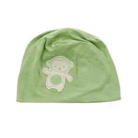 Bamboo Beanie (Color: Pistachio monkey)