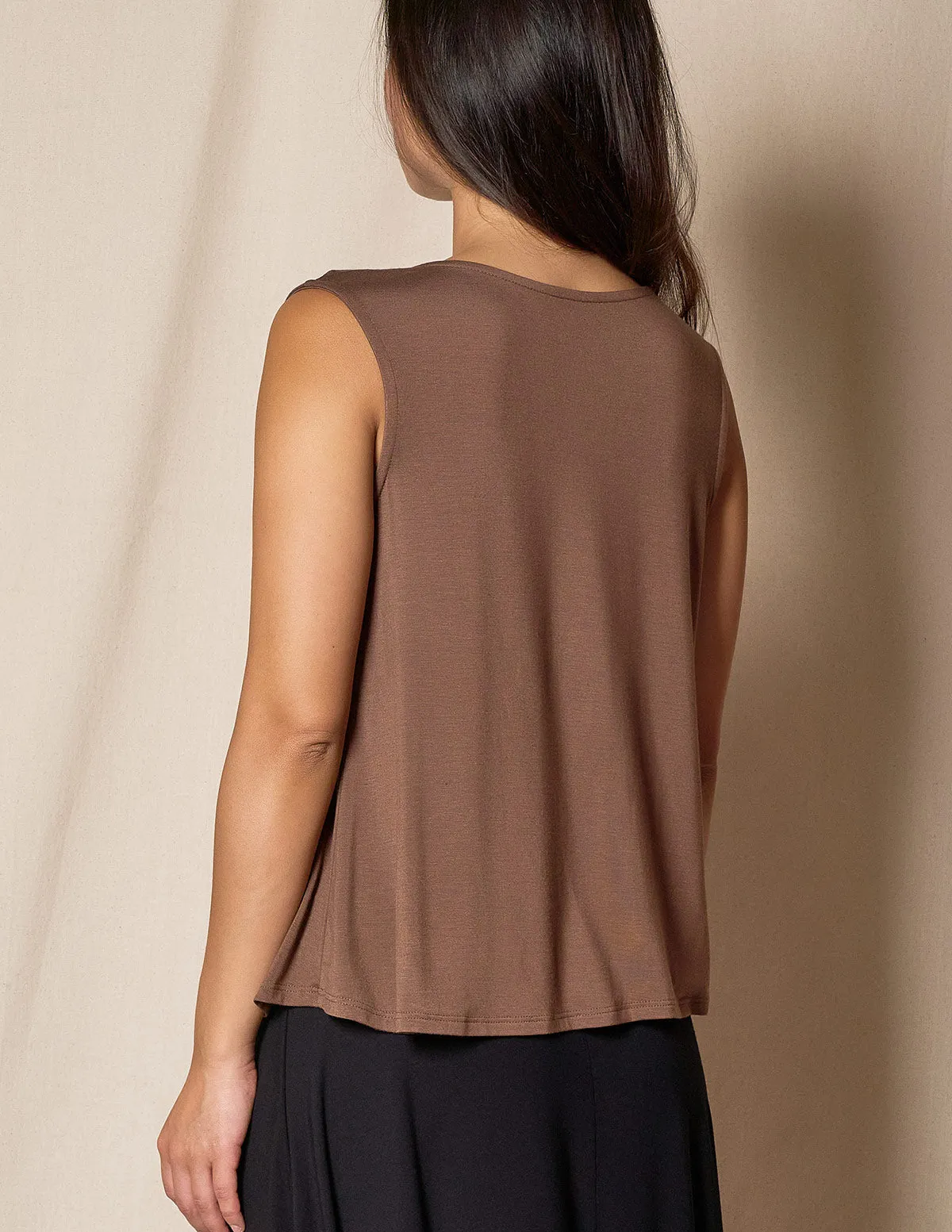 Bamboo Flowy V-Neck Tank