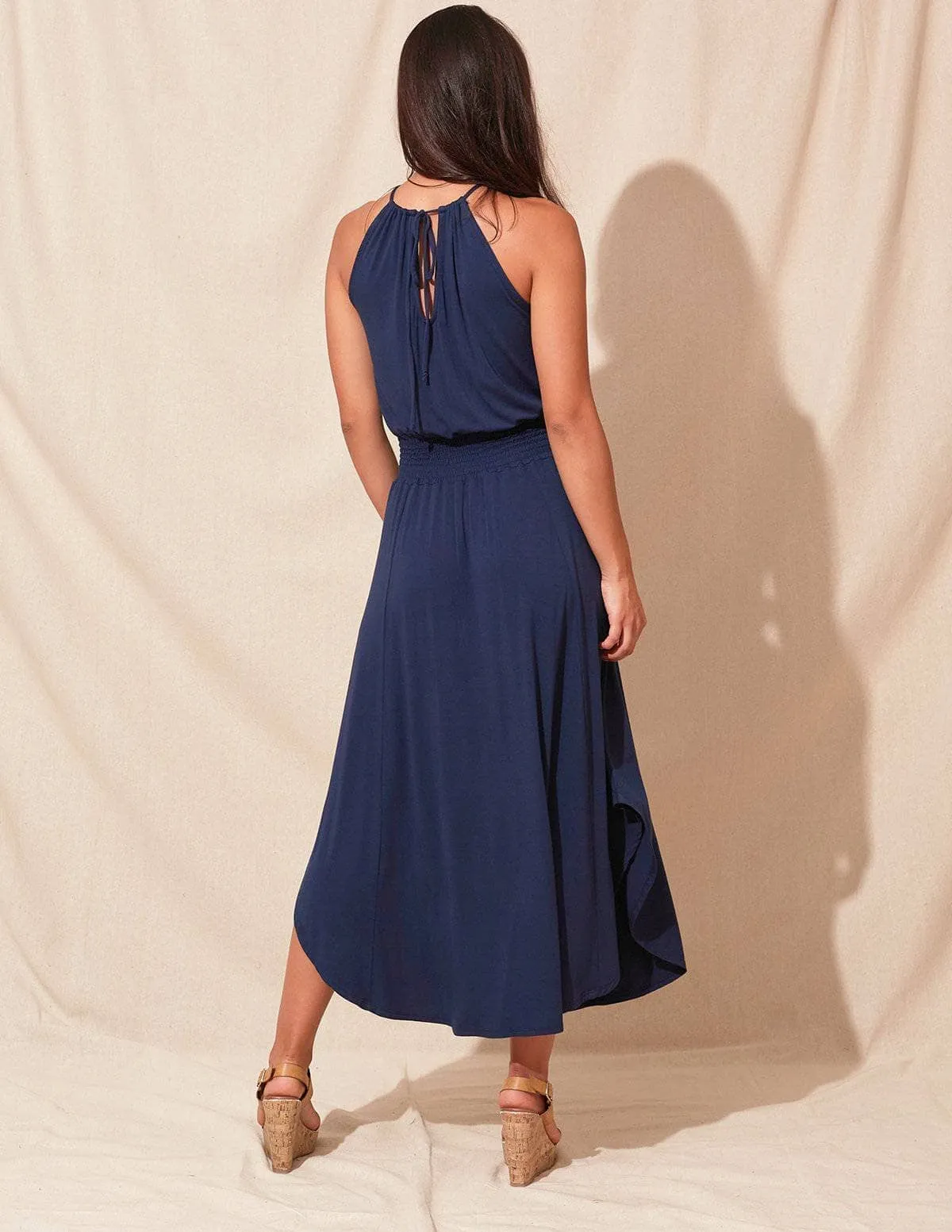 Bamboo Halter Dress - As-Is-Clearance