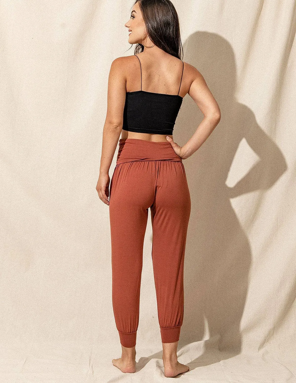 Bamboo Harem Jogger Pants - As-Is-Clearance