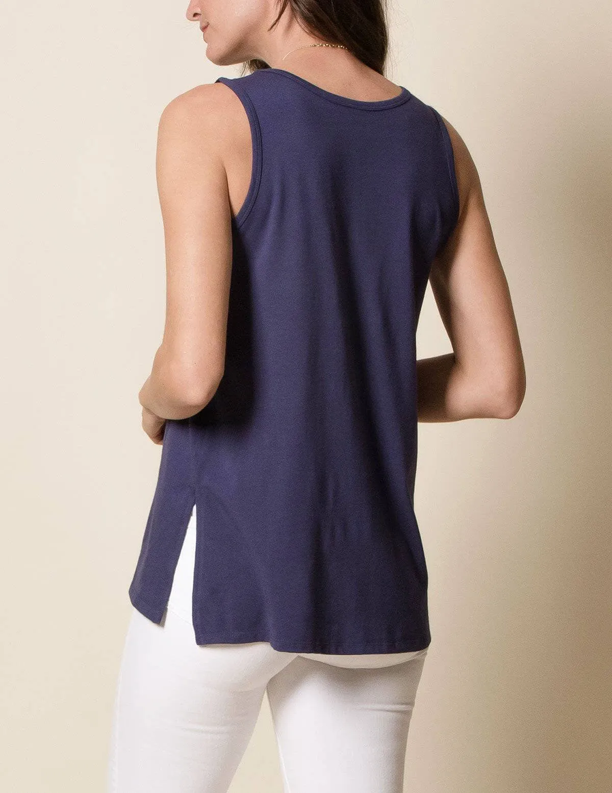 Bamboo / Organic Cotton Boxy Tank