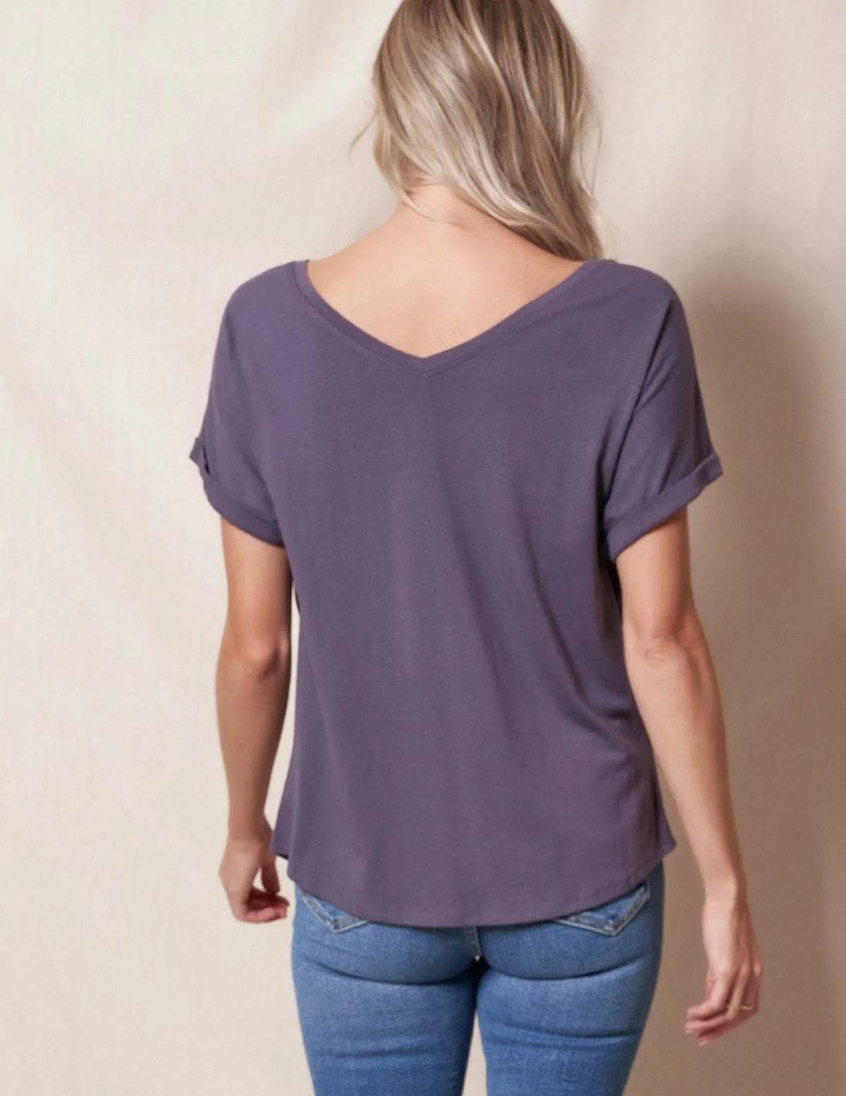 Bamboo / Organic Cotton Reversible Tee - As-Is-Clearance