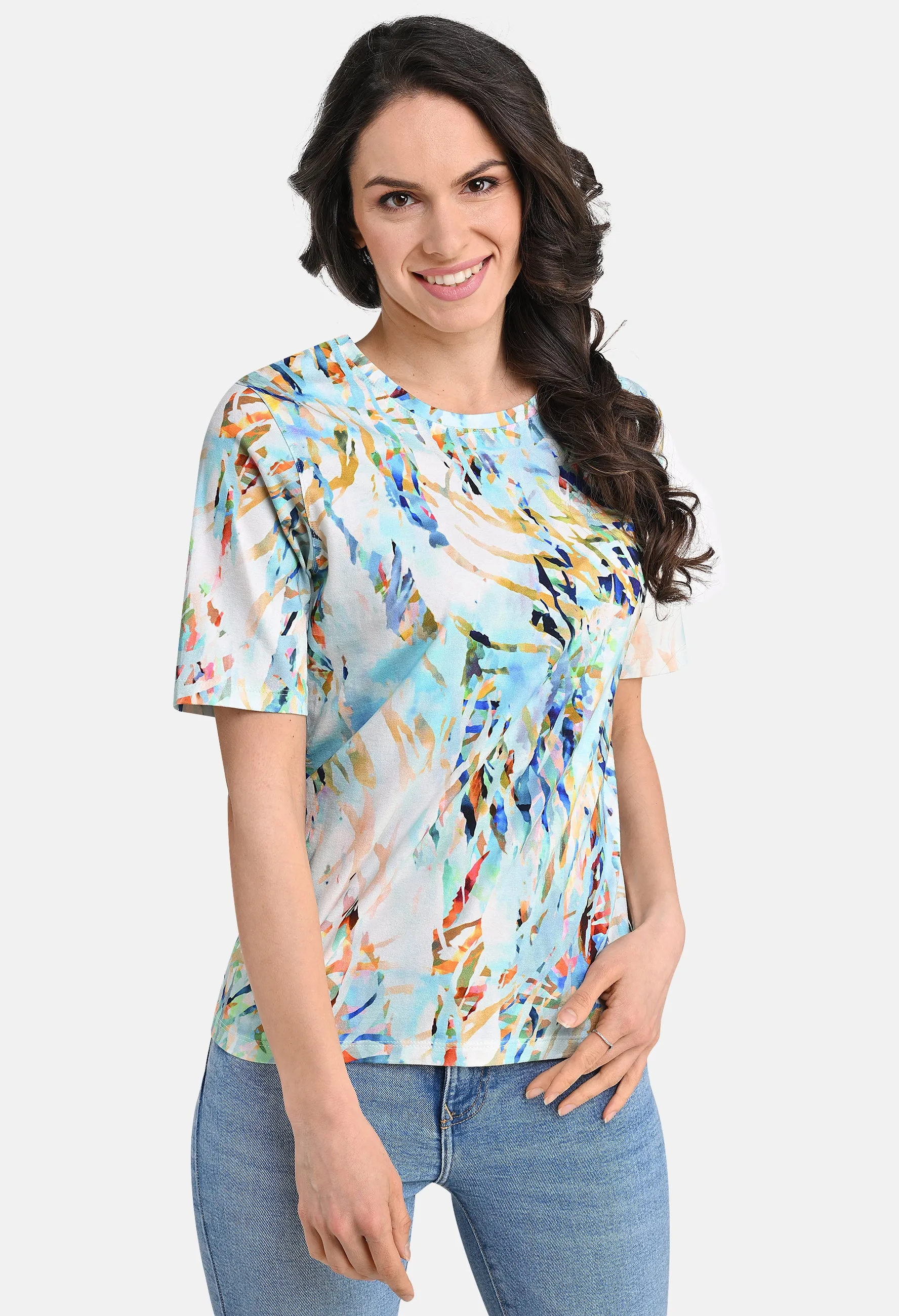 Bamboo Print Top