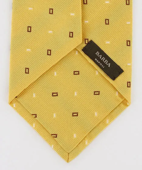 Barba Napoli Yellow Tie