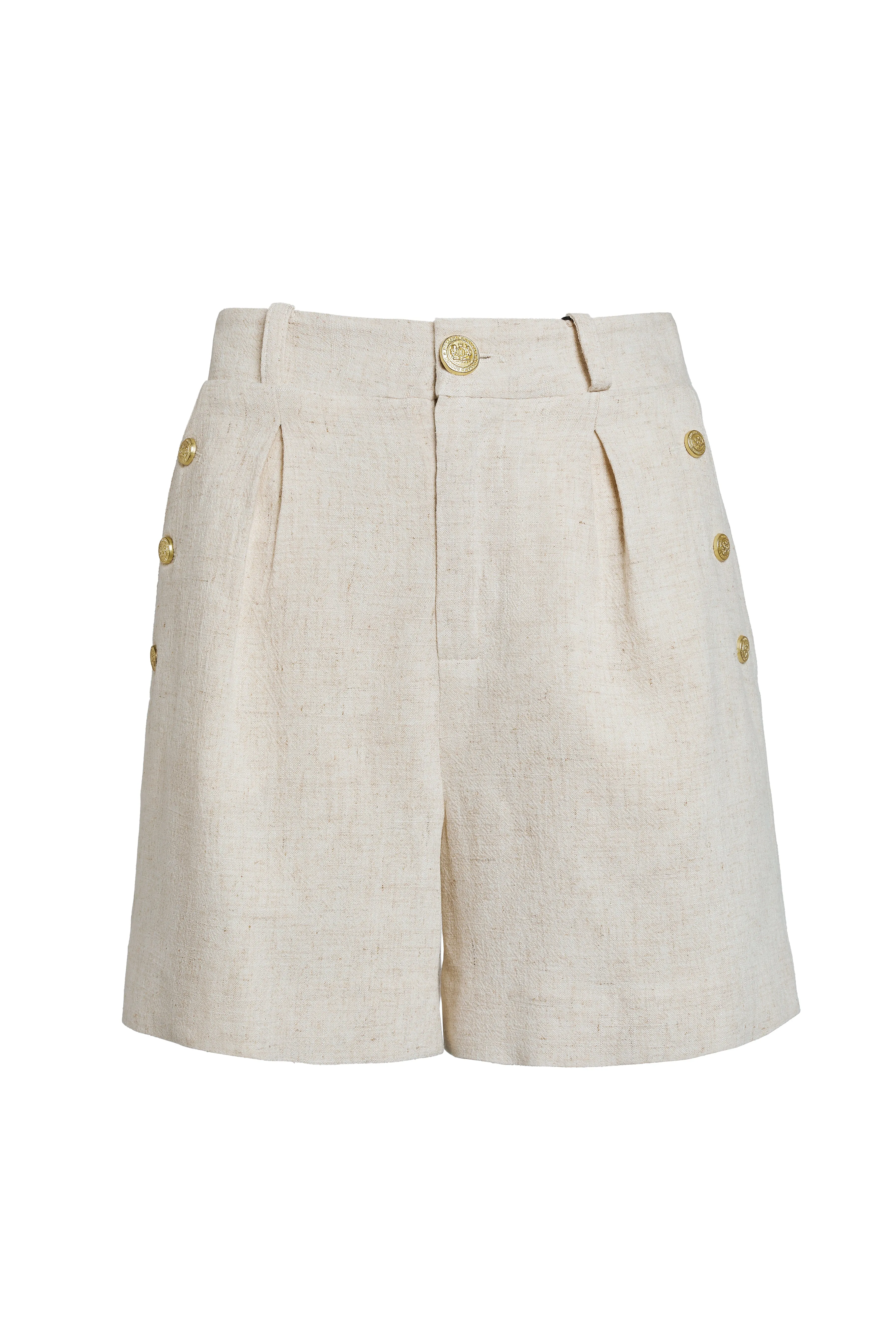 Belgravia Tailored Short (Natural Linen)