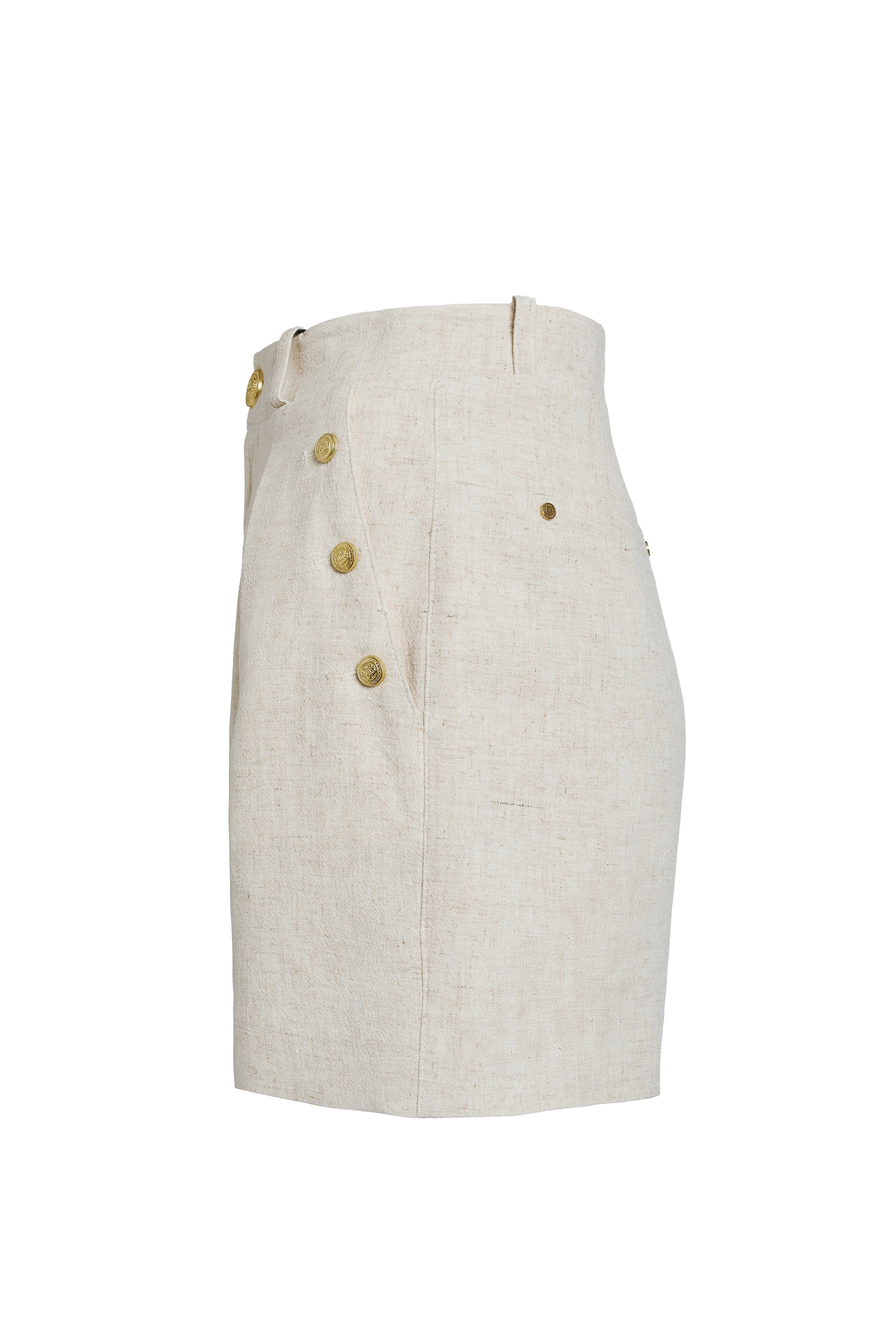 Belgravia Tailored Short (Natural Linen)