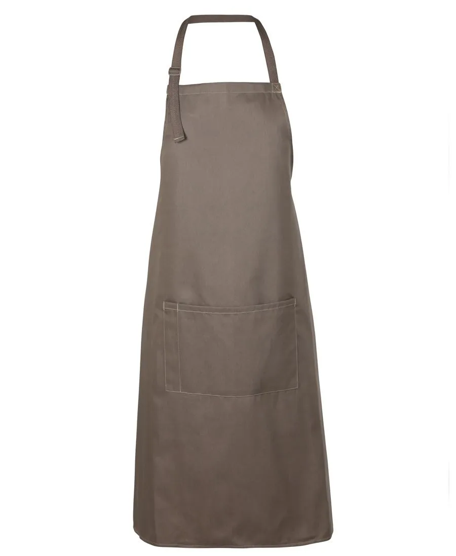 Bib Apron - With Pocket