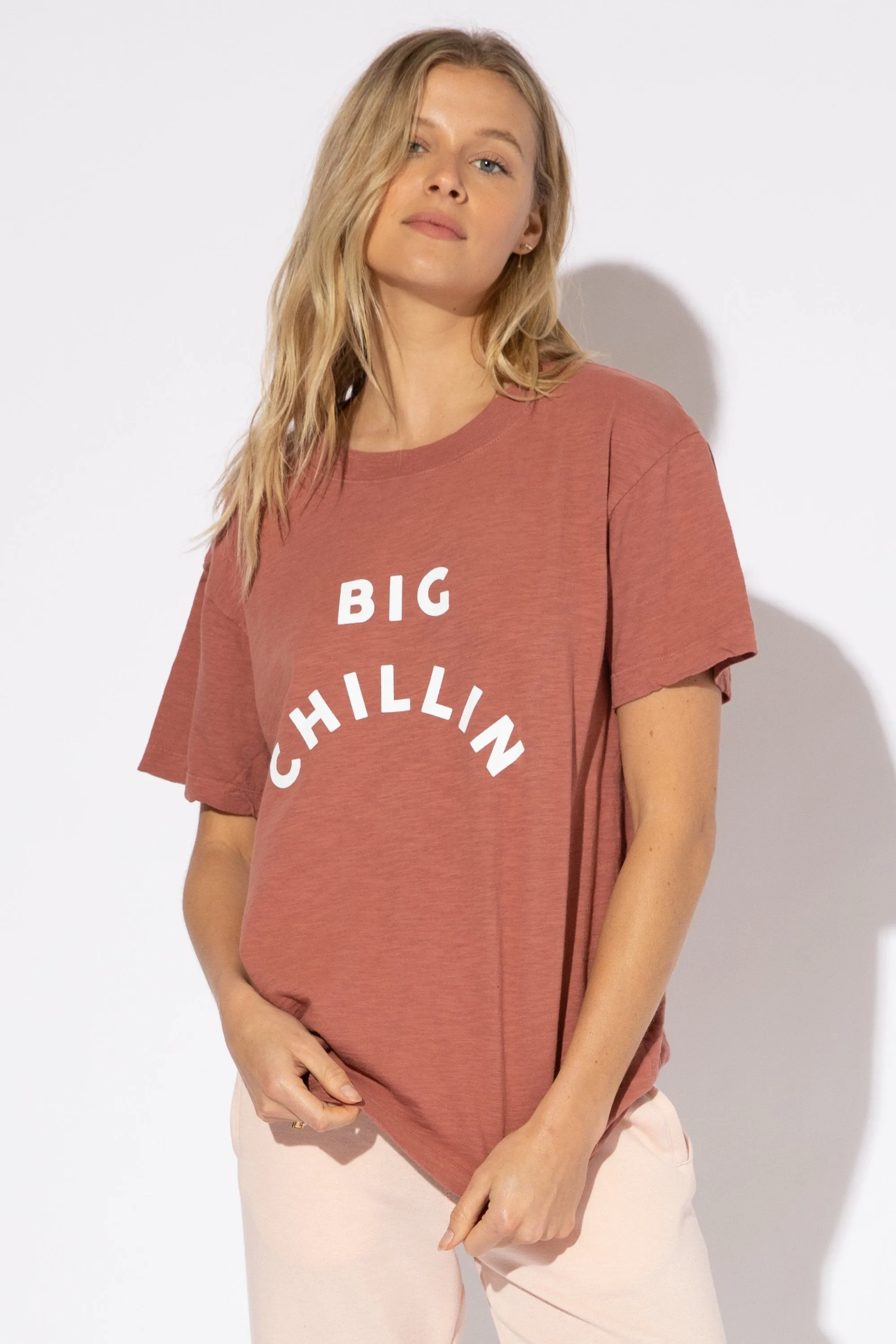 Big Chillin' Slub Boyfriend Tee