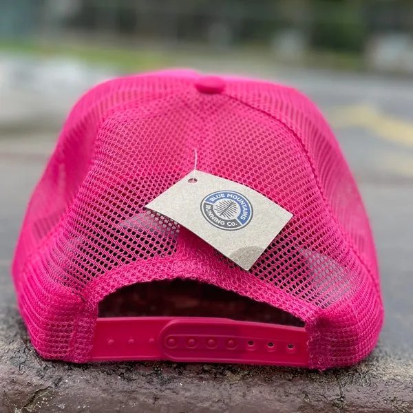 Blue Mountains Running Co Trucker Cap Run Like A Girl