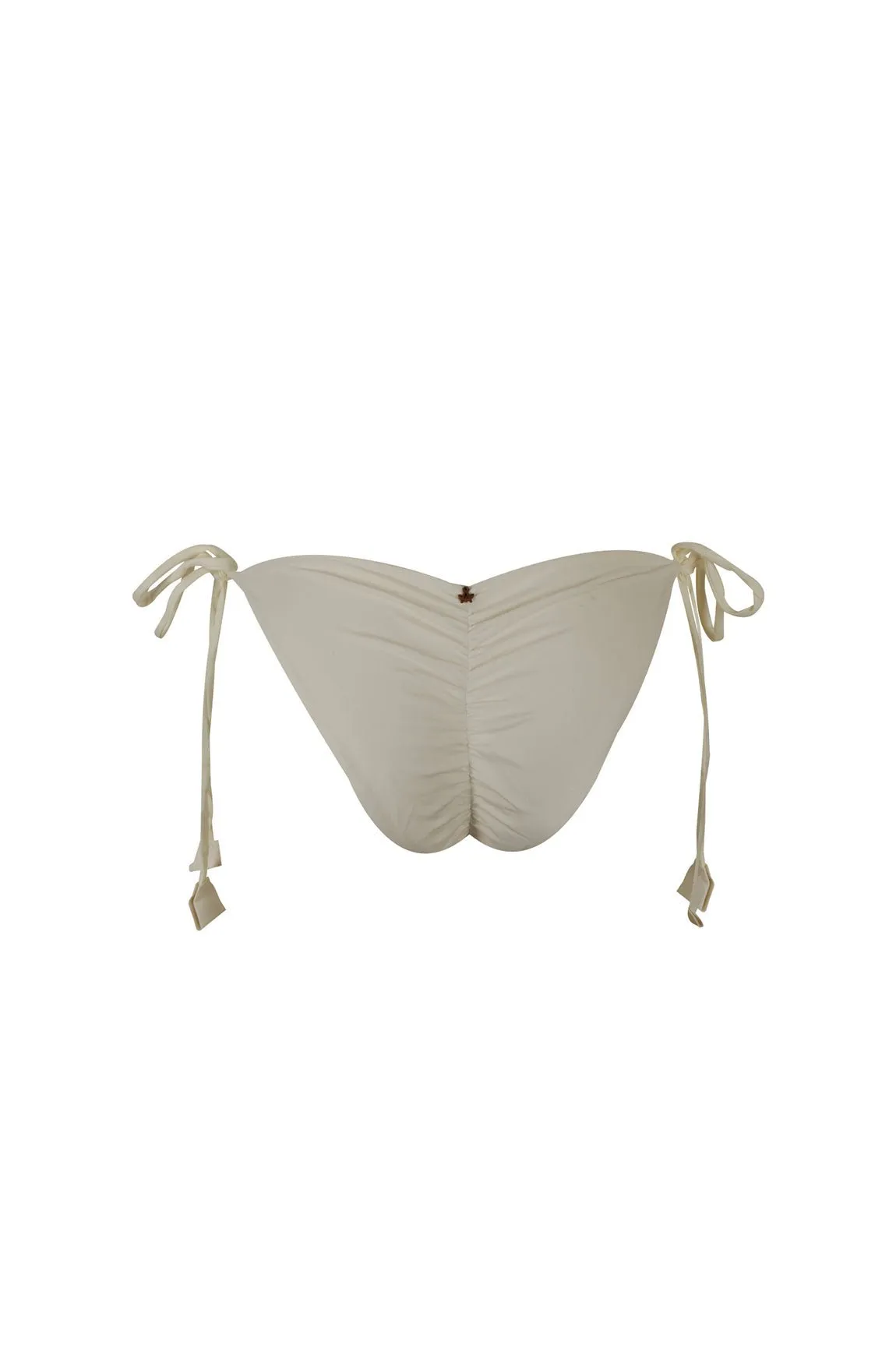 Bottom The Iconic Bralette Ivory Ruched SC