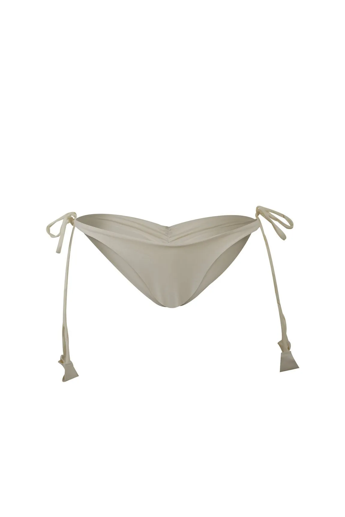 Bottom The Iconic Bralette Ivory Ruched SC