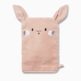 Bunny Washcloth Mitt