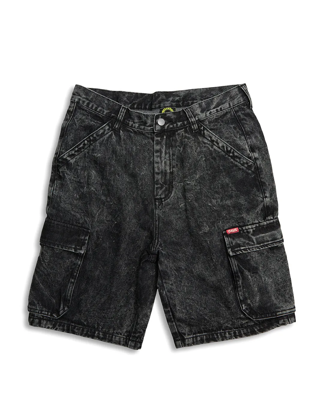 Burly Cargo Short - Mid Black