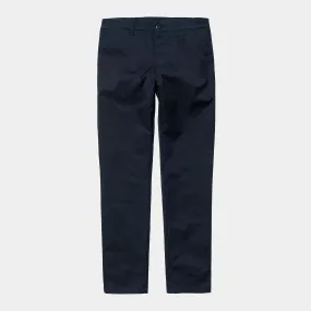 Carhartt Sid Pant -  Dark Navy and Black