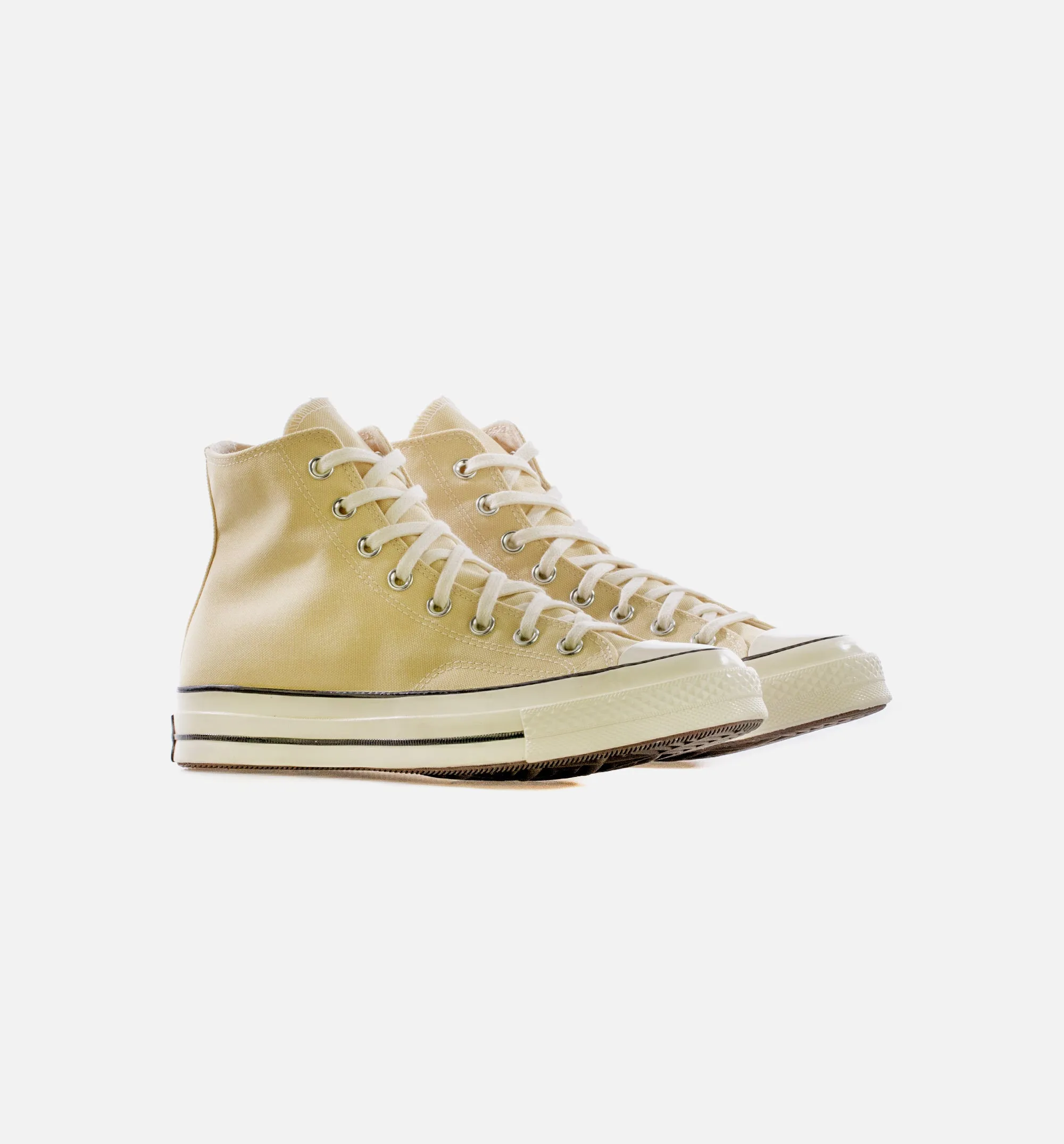 Chuck 70 No Waste Canvas High Top Lemon Drop Mens Lifestyle Shoe - Lemon/White