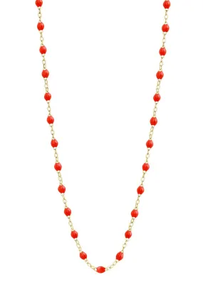 CLASSIC 18" GIGI NECKLACE IN CORAL