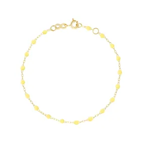 Classic Gigi Mimosa Bracelet, Yellow Gold, 6.7"