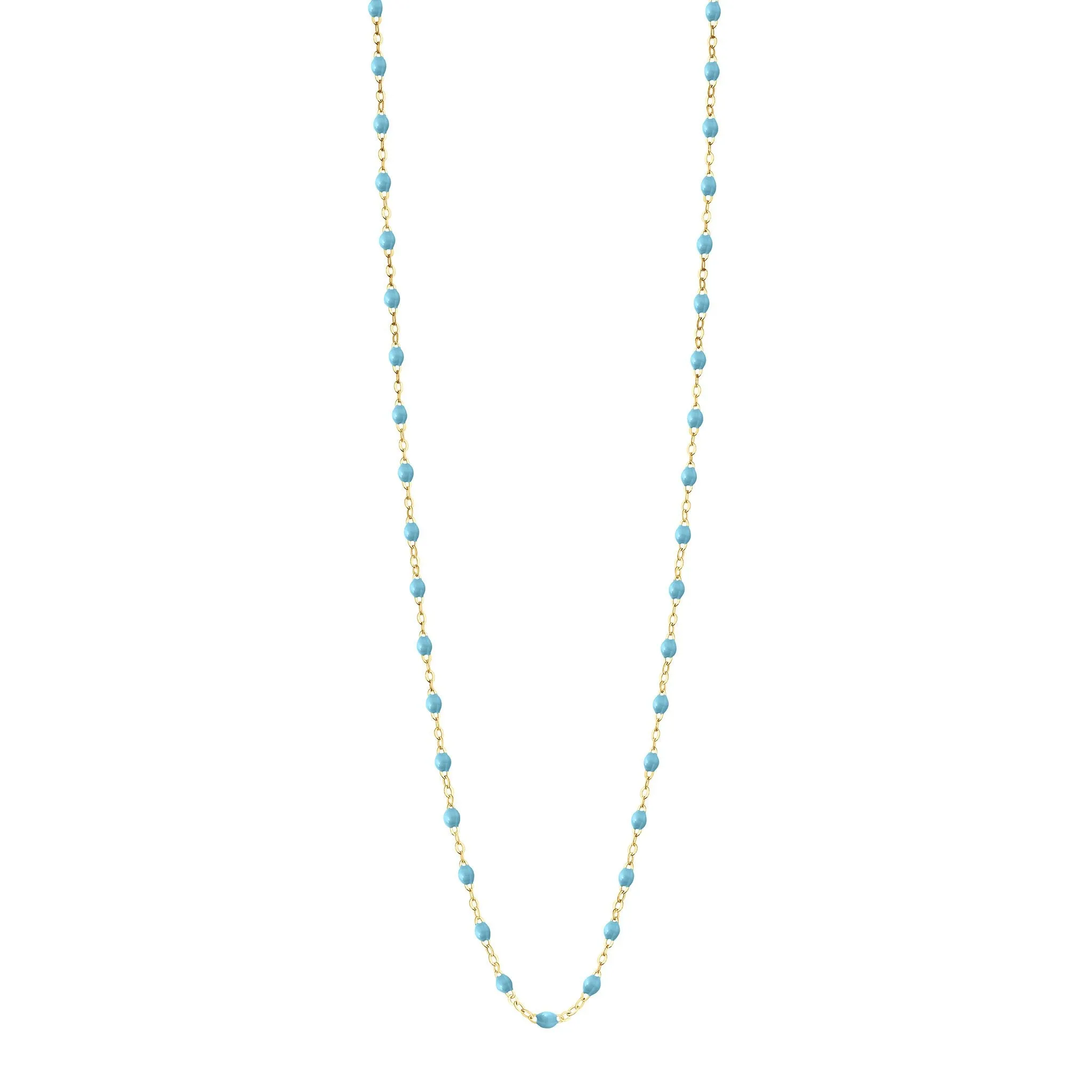 Classic Gigi Turquoise sautoir, Yellow Gold, 23.6"