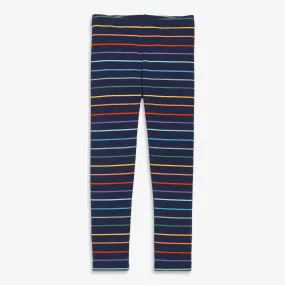 Classic legging in rainbow stripe