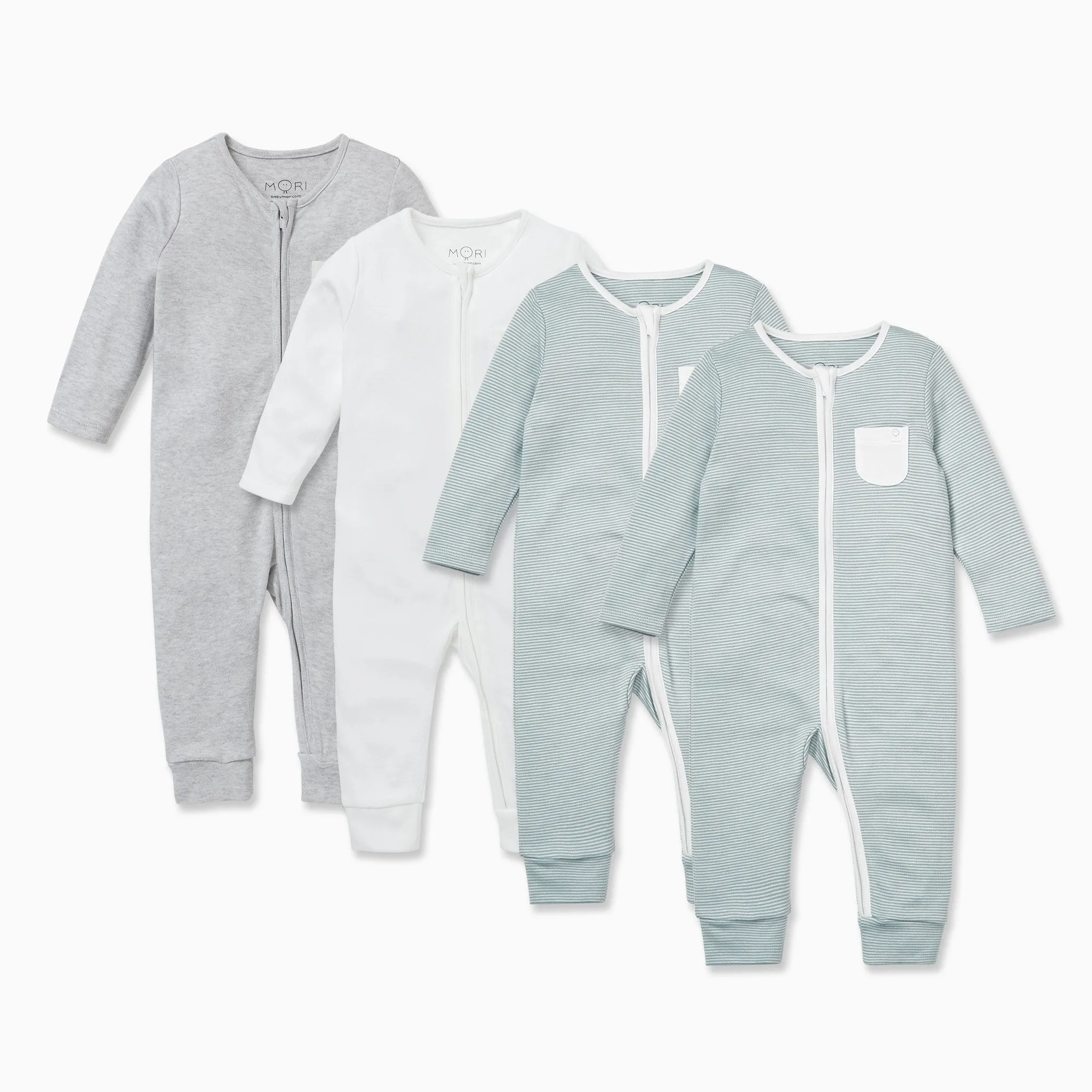 Clever Zip Romper 4 Pack