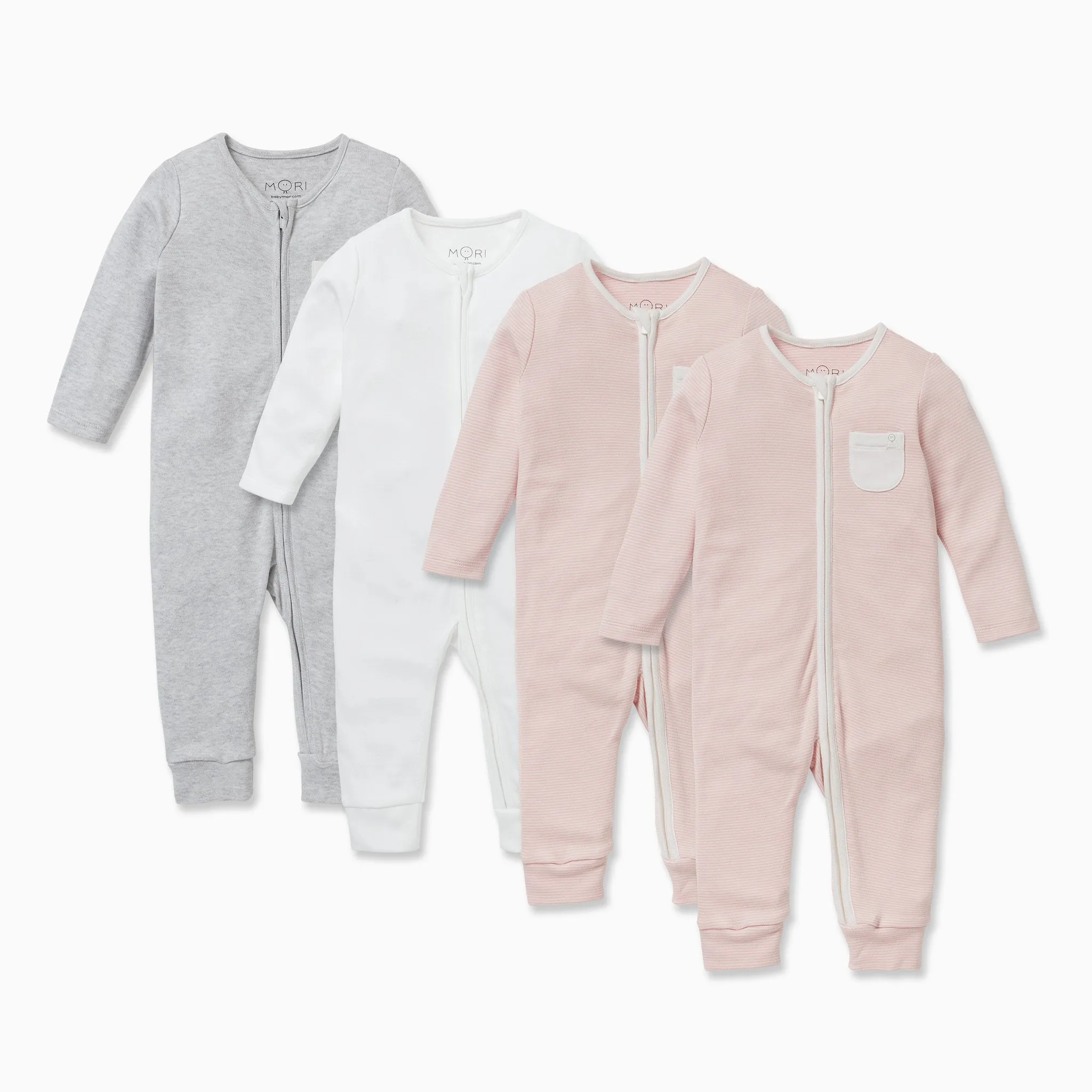 Clever Zip Romper 4 Pack