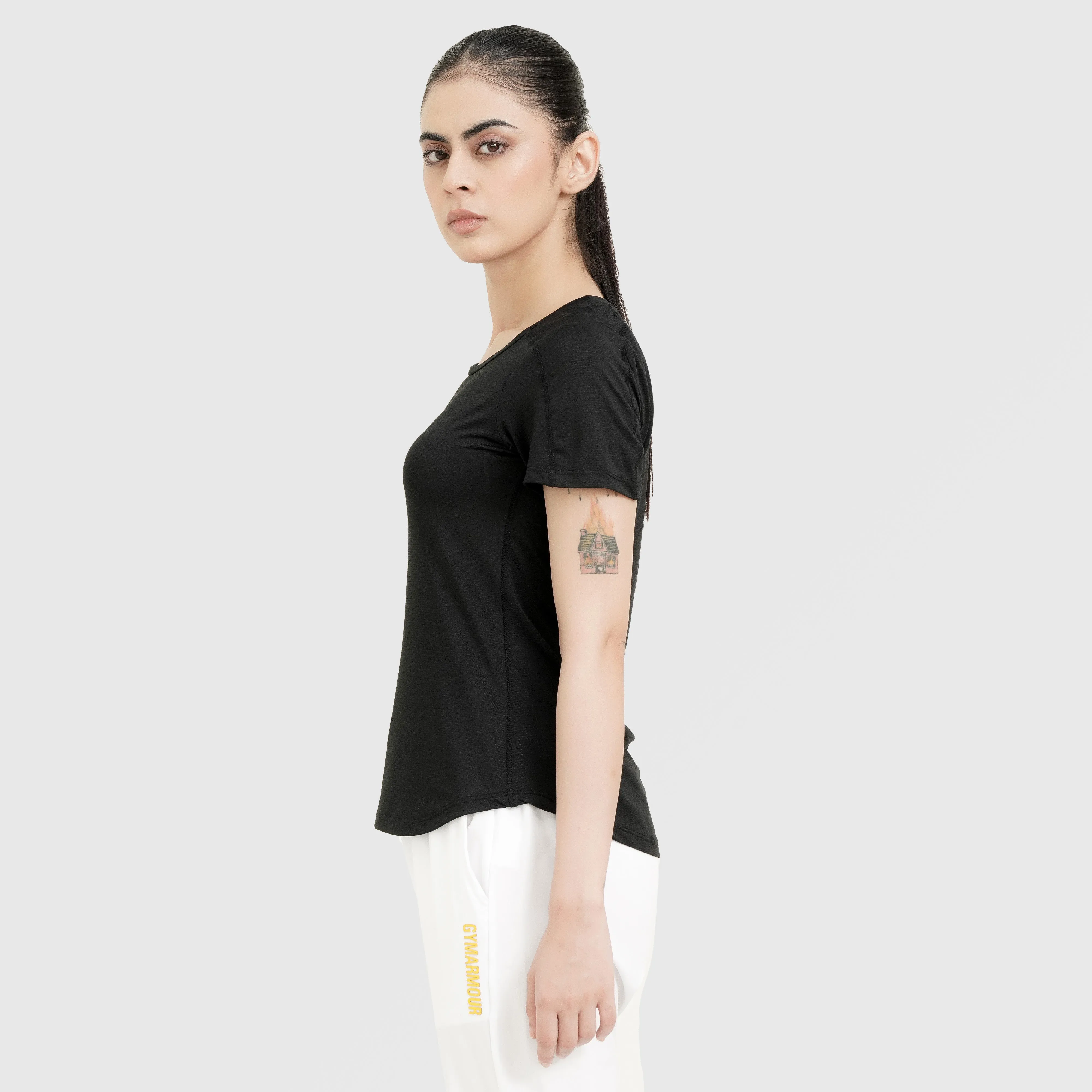 Comfort Flow Tee (Black)