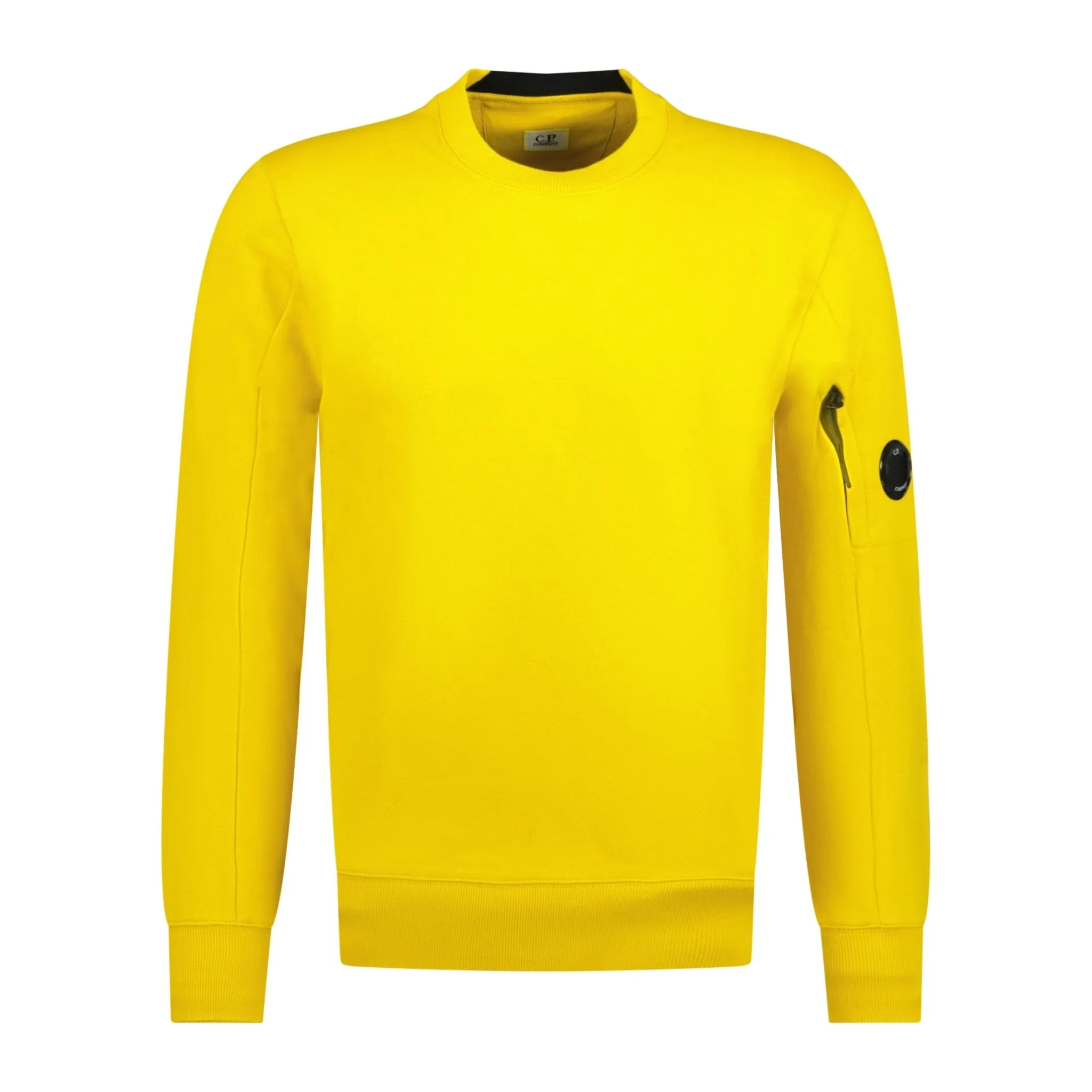 CP COMPANY Arm Lens Sweatshirt Yellow