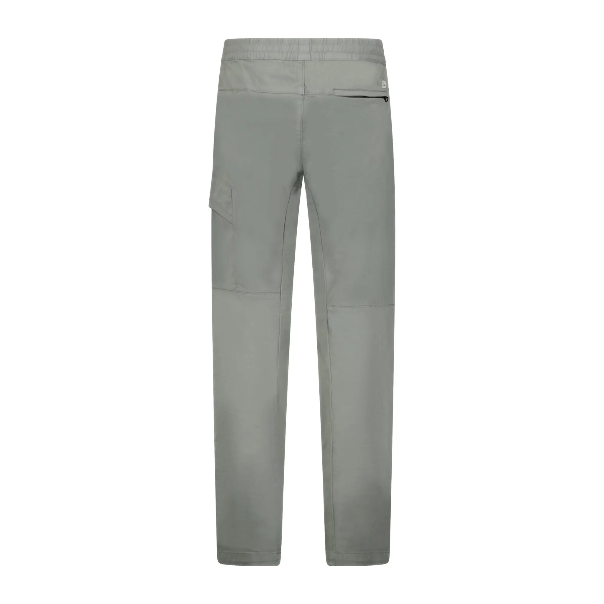 CP COMPANY Lens Stretch Sateen Cargo Pants Grey