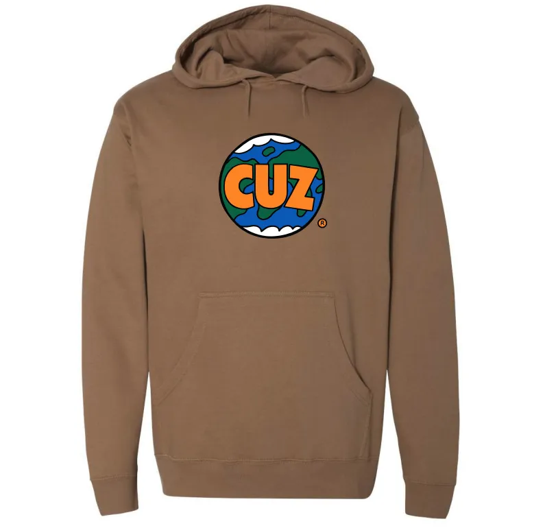 Cuz World Hoodie - Brown