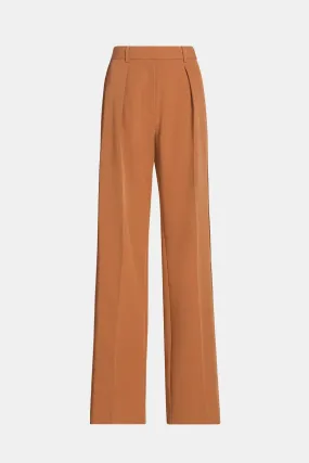 Delta Wide Leg Trouser in Mocha