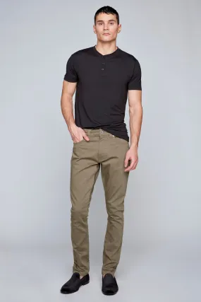 Deluxe 5 Pocket Slim Fit Pants - Olive