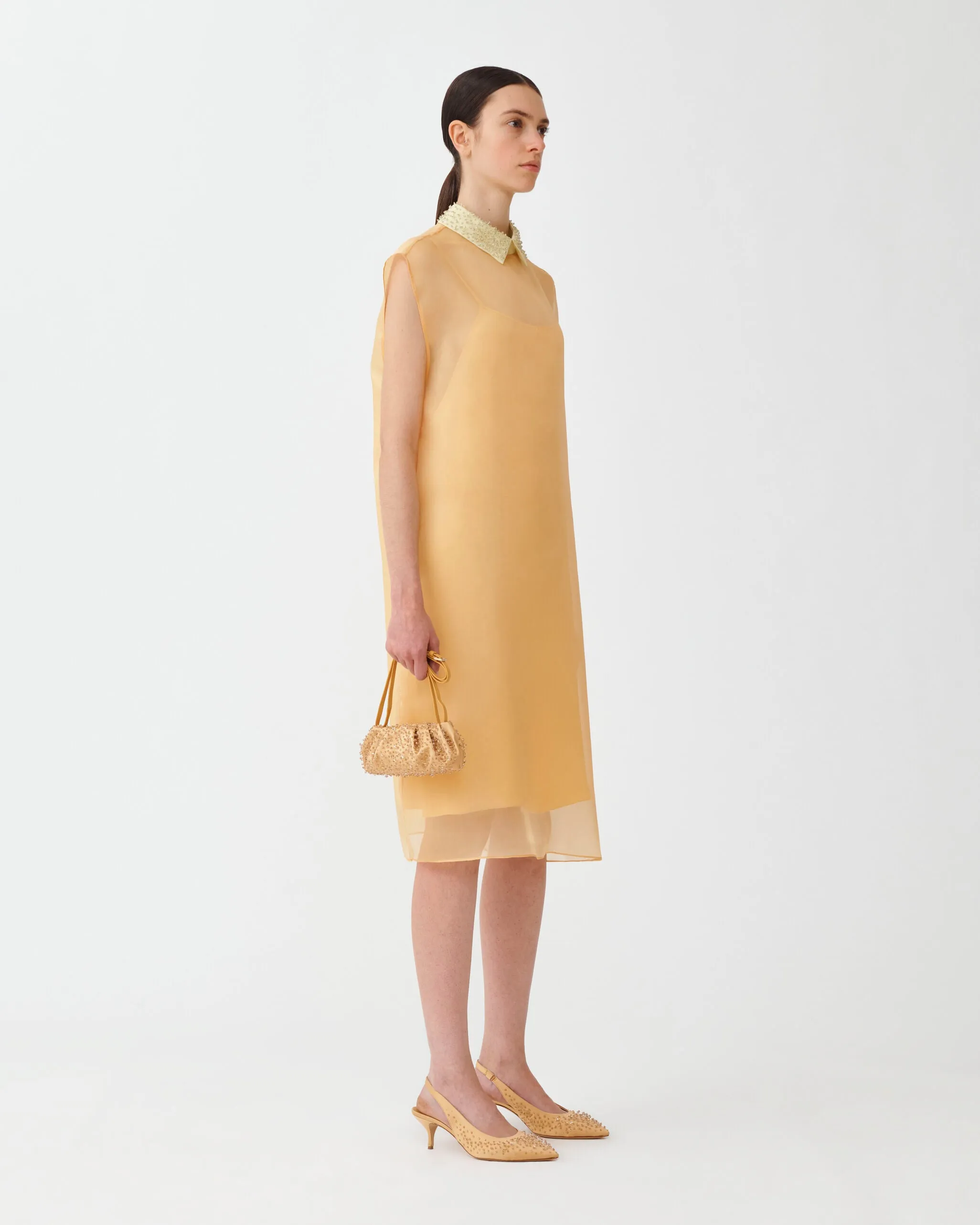 Dress - Orange/Pistachio