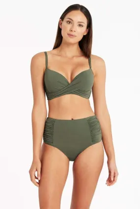 Eco Essentials Cross Front Moulded Cup Bra