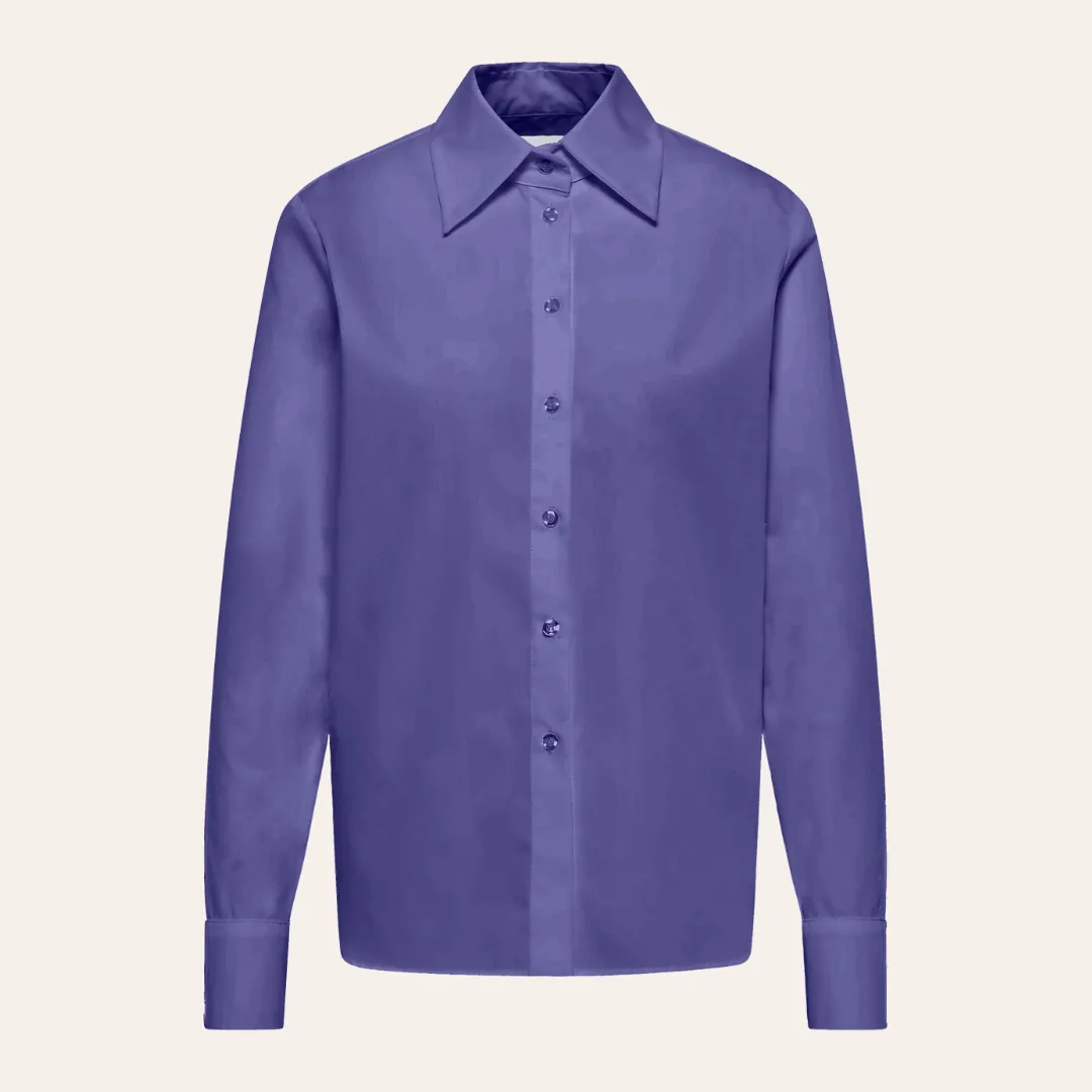 EHE Apparel Elena Oxford Shirt - Lilac