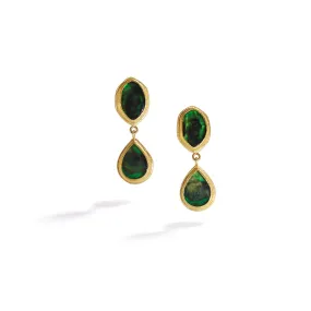 Emerald Drop Earrings