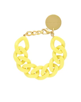 Flat Chain Bracelet | Yellow