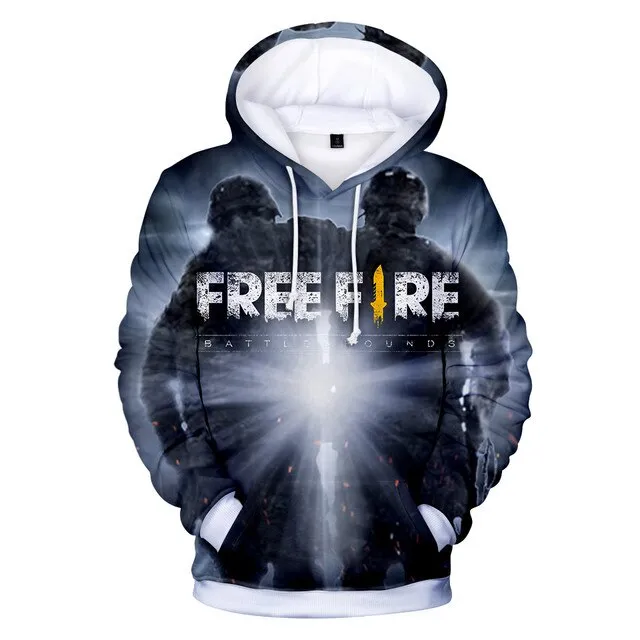 Game Free Fire 3D Printed Hoodies Men Women Fashion Sweatshirts Oversized Hoodie Harajuku Kids Streetwear Boy Girl Coat Clothing